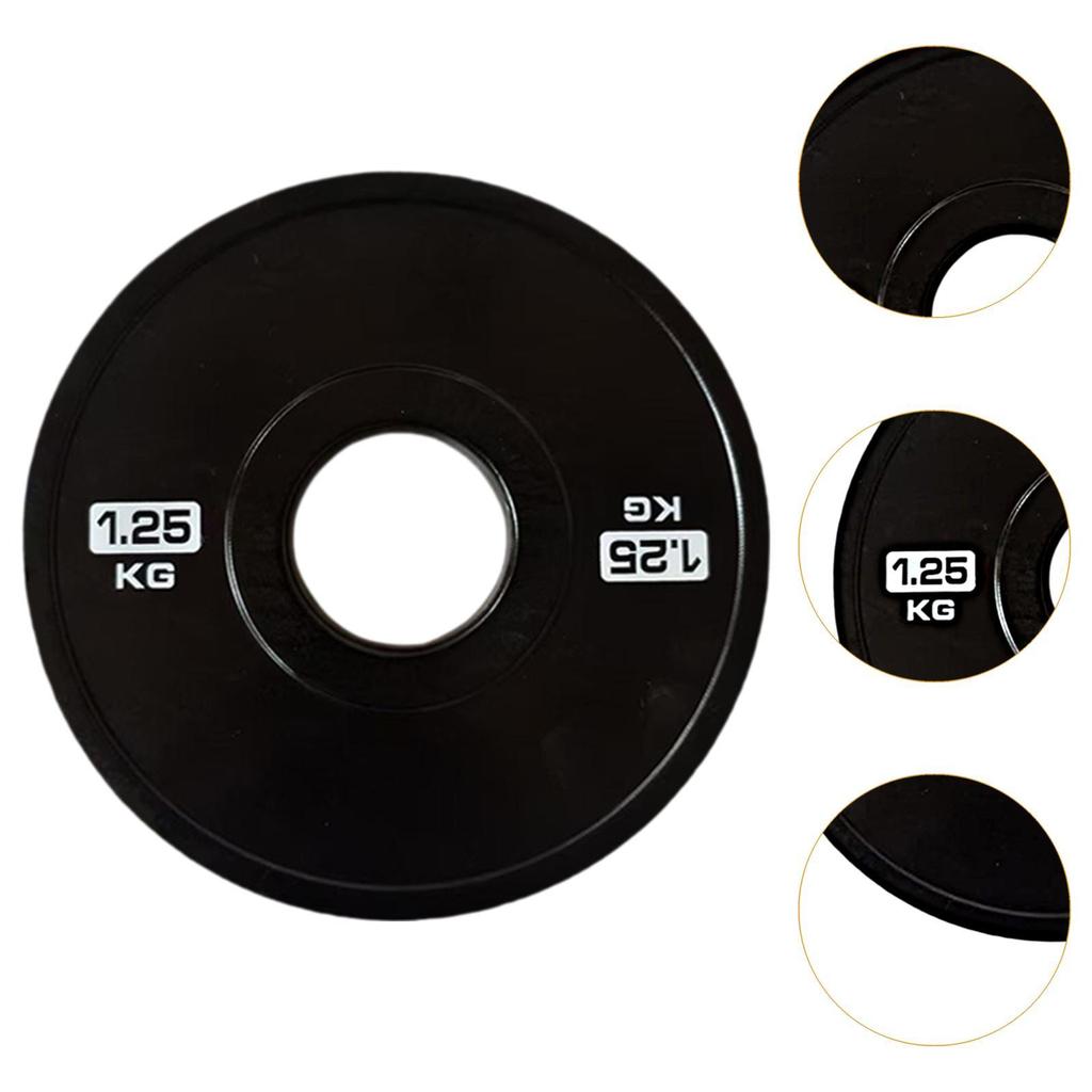2x Accessories Weight Plates Fits 5cm Barbells for Home Gym Multifunctional