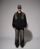 EZKATON Pointed Damaged Ball Cap Deep Grey Kmac6839