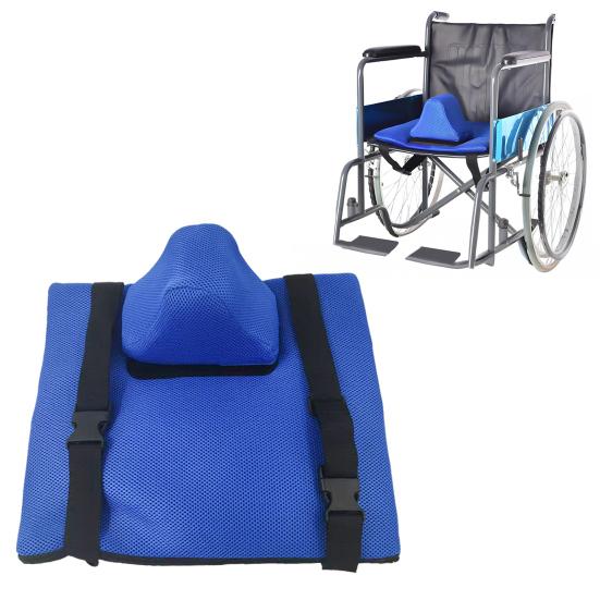 Polštář na invalidní vozík s nastavitelnými popruhy Prodyšné materiály Uvolňuje tlak Zlepšuje stabilitu Sedák