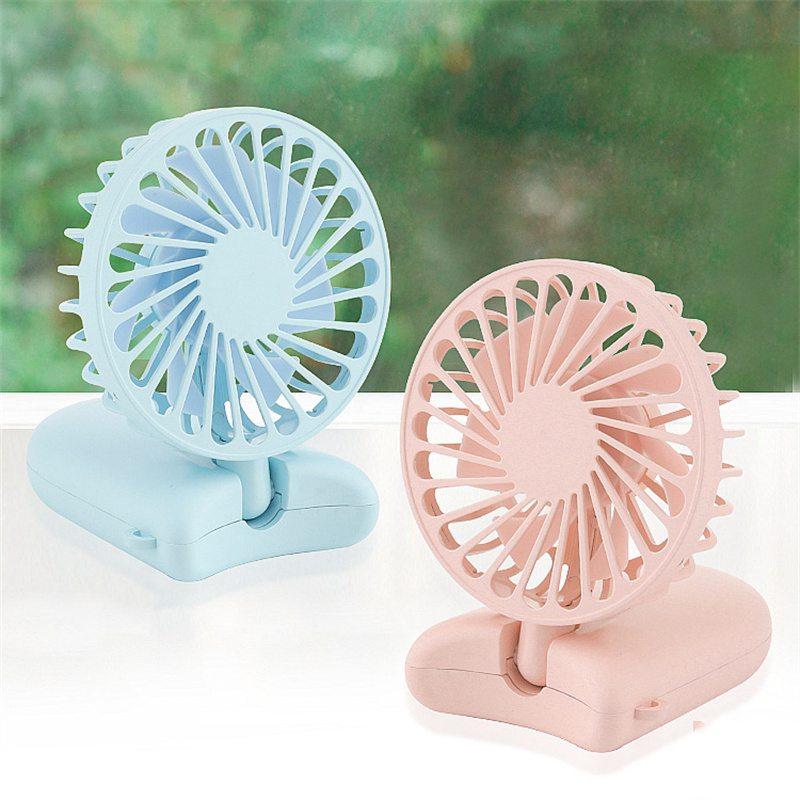 Halter Pocket Handheld Mini Little Fan Handheld Usb Handheld Folding Charging 3-in-1 Fan