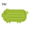 Cute Pig Kitchen Gadget Silicone Pot Lid Holder, Shaped, Non Slip Heat Resistant Mat Oil Stain Isolation Pad with Drain Grooves, Multifunctional