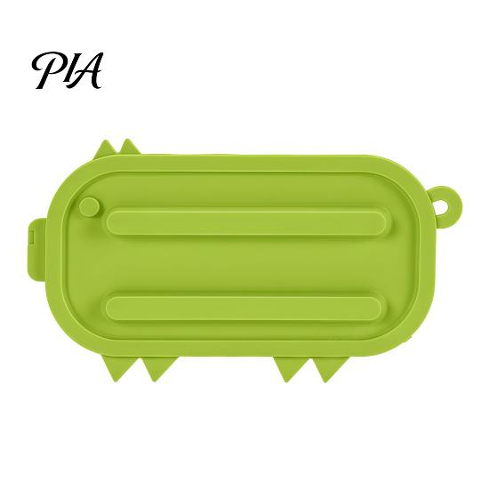 Cute Pig Kitchen Gadget Silicone Pot Lid Holder, Shaped, Non Slip Heat Resistant Mat Oil Stain Isolation Pad with Drain Grooves, Multifunctional