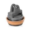 Practical Cast Iron Piston Replacements Set For Garden Hand Pumps Includes Extra Leather Seal Rings Suitable Type 75