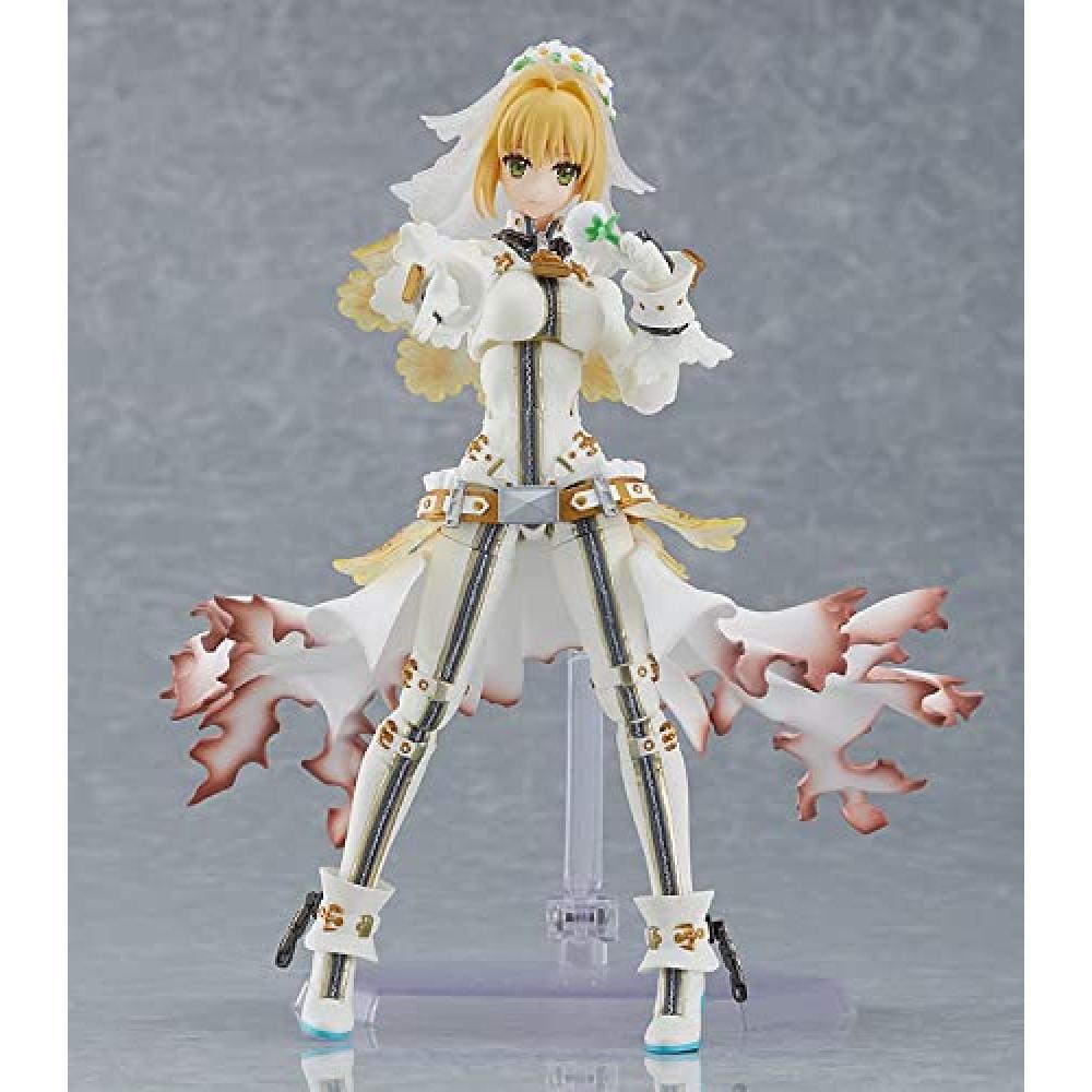 Figma FateGrand Order SaberNero Claudius [Mireasă] Figurină mobilă pictată din plastic fără scară