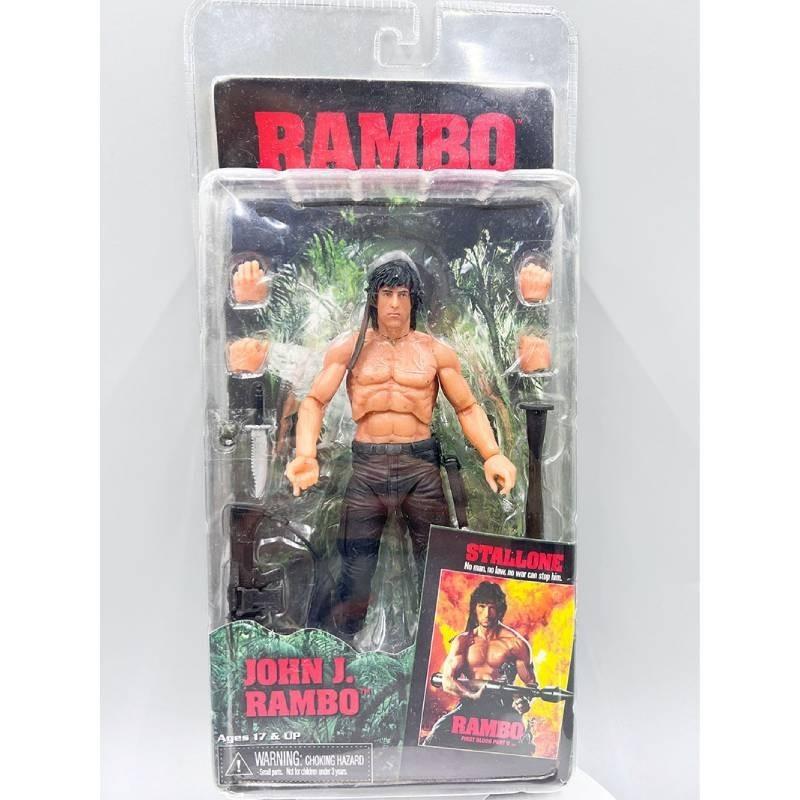 First Blood Rambo Battle Ready Sylvester Stallone 7 Inch Collectible Figure