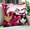 cartoon Hazbin Hotel Cushion Cover Cushion Cover Set 4Pcs 50x50 45x45 40x40 Pillowcase Decorative Sofa Home Decor
