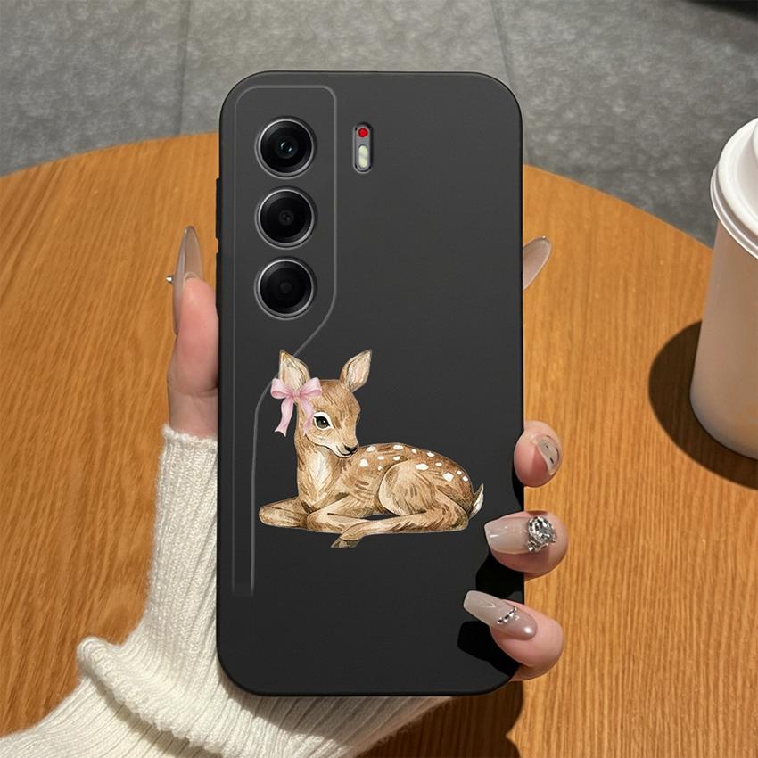 For Tecno Camon 40 20 19 17 16 15 Pro Premier 18P 16S 17T Phone Covers Matte Silicone Lovely Bow Lightweight Anti Drop Cases For Tecno Camon18i Bumper