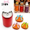 Anti Slip Soda Opener Halloween Theme Bottle Opener, Bow Ghost And Pumpkin Pattern Beer Durable Manual Openers 3D Print Decorative for Kitchen