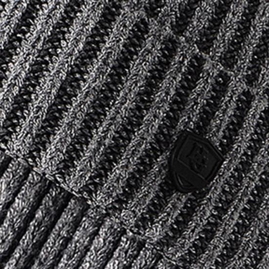 Herbst Winter Warme Gestrickte Hut Männer Frauen Einfarbig Rippen Mützen Hut Im Freien Winddichte Dicke Wandern Radfahren Hut