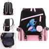 Fashionable Color Blocked Stitch Pattern Student Large Capacity Backpack For Travel And School Use