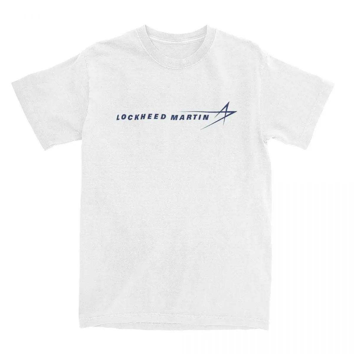 

Модные футболки с логотипом Lockheed Martins, трендовые летние винтажные хлопковые футболки с круглым вырезом, повседневная одежда оверсайз свободного кроя 2XL