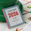 2026 Schedule Life Planner Book Minimalist With Calendar Student Study Diary Retro Journal Notebook Notepad
