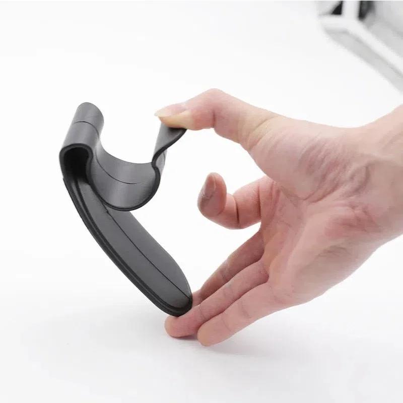 2Pcs Universal Stylish Car Umbrella Hook Holder Multifunction Adhesive Plastic Umbrella Holders Auto Interior Accessories