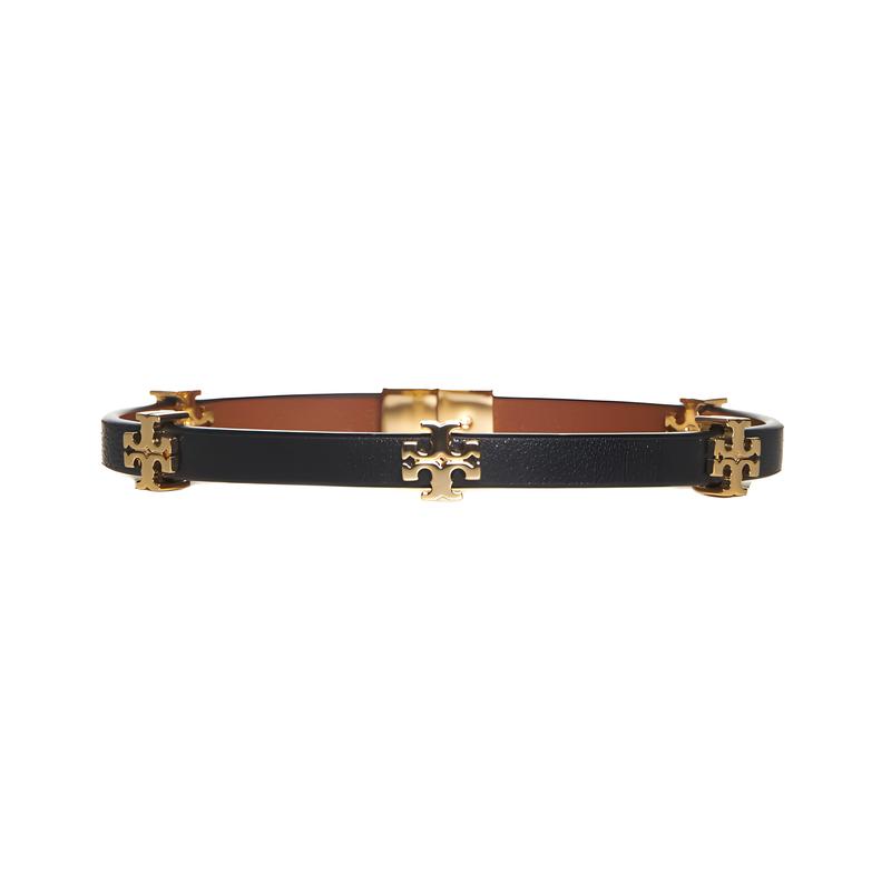 TORY BURCH Simple, comfortable and fashionable brass bracelet for women 147235-720-Black M/L чёрный