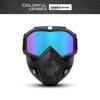One-piece Harley Goggles Mask Motorcycle Splash-proof Windproof Mask Outdoor Off-road Tactical Eye Protection Glasses Mask