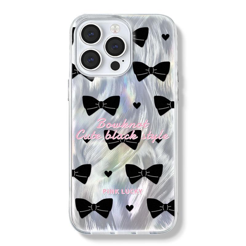 

Прозрачный силиконовый чехол Zhitai Feather Yarn для iPhone 12-16 Pro, подходит для больших отверстий iPhone 17