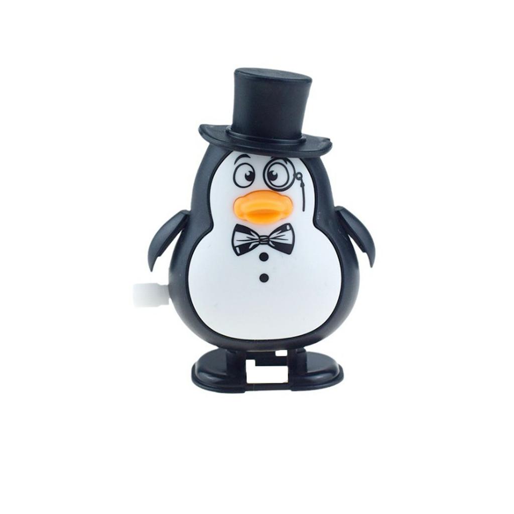 Christmas Wind Up Toys Funny Penguin Elk Snowman Clockwork Walking Toys For Festive Party F Avor Bag Filler