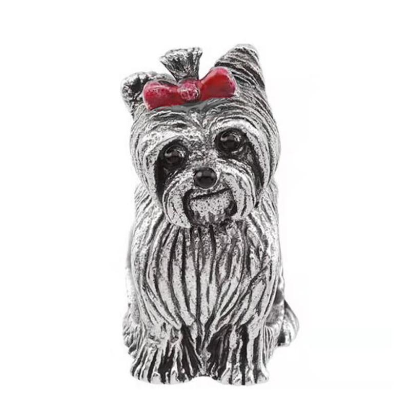 Fit Original Pan Charm Braceletcopper Yorshire Chihuahua Schnauzer Pomeranian Poodle Dog Bead For Making Women Berloque Diy