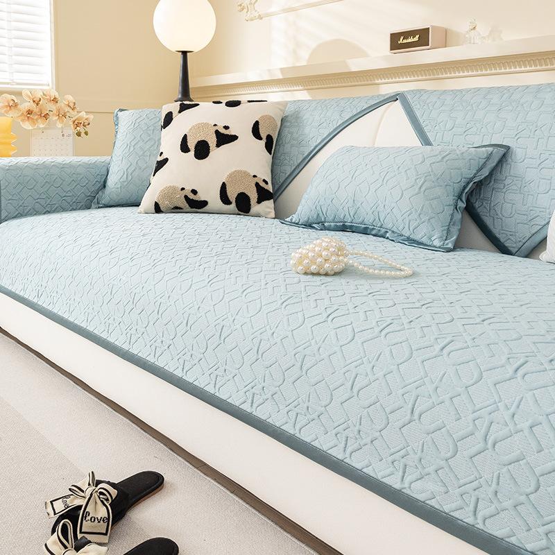 Air Yarn Sofa Cushion Universal In All Seasons, Simple And Modern High-End Seat Cushion, Non-Slip Sofa Cover, Sofa Cover