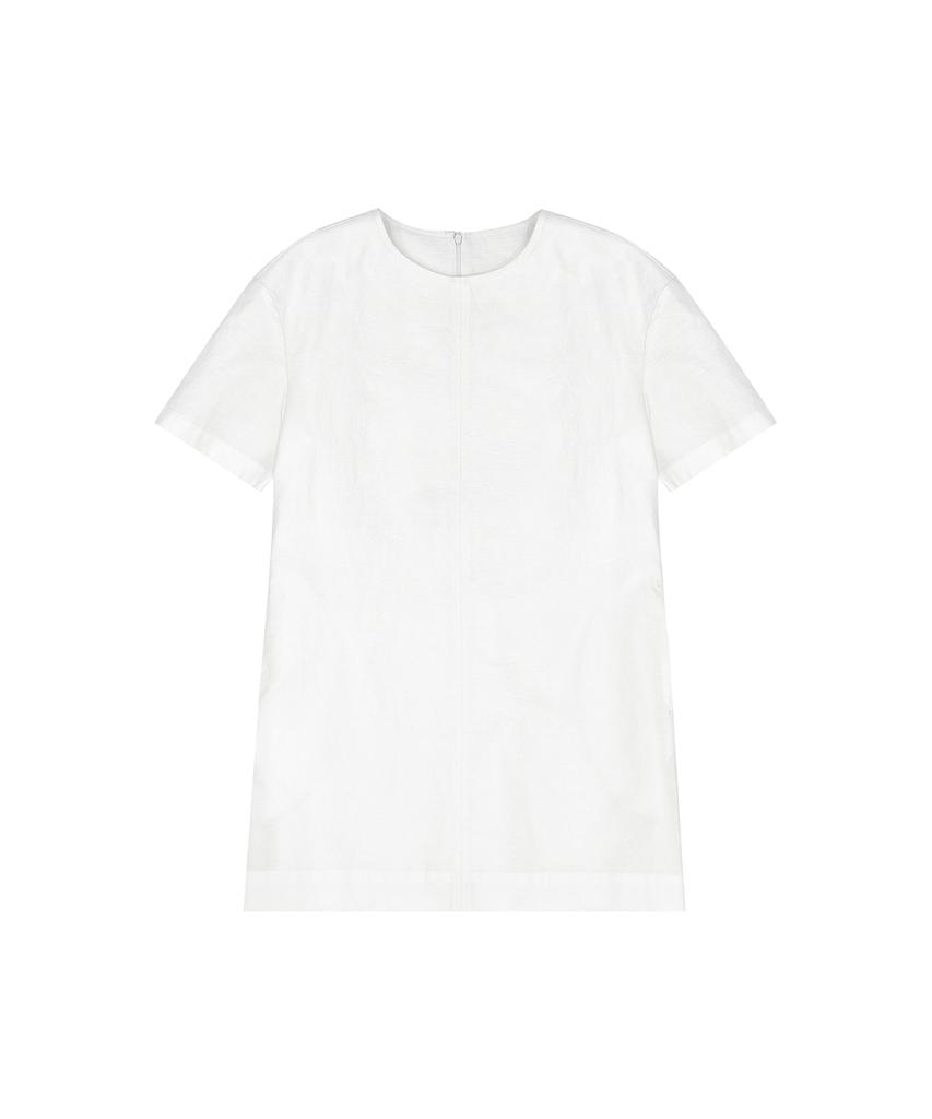 Banwonateullie A3568 Cutout Mini Dress_White