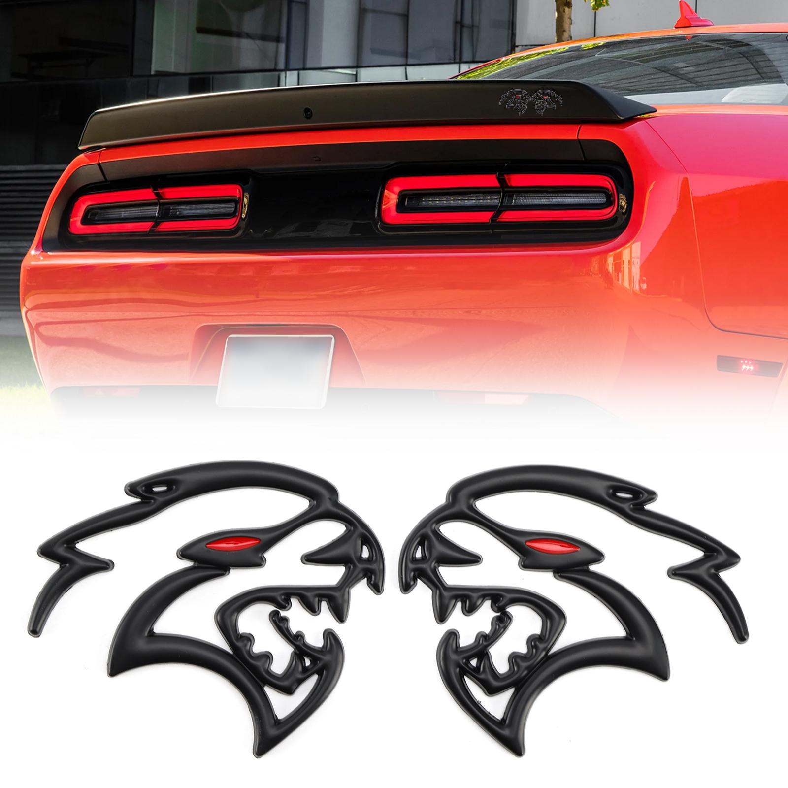 

2x Эмблема на крыло Hellcat для SRT Hellcat Черный/Серебристый чёрный