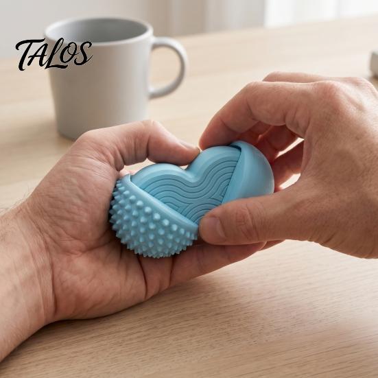 Fidget Toys for Anxiety Relief 3D Printed Stress Ball Toy, Small Spinning Handheld Spinners Office Sensory Toy Teens, Adults, Portable Tactile