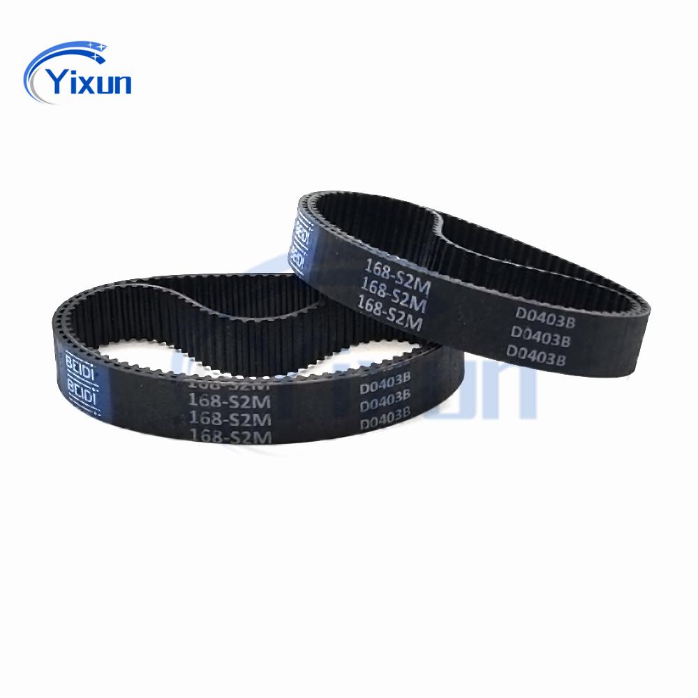 S2M Kauçuk Senkron Zamanlama Kayışı Uzunluk 148 150 152 154 156 158 160 162 164 166 168 170mm Genişlik 4/6/9/10/15mm Tahrik Dişli Kayış