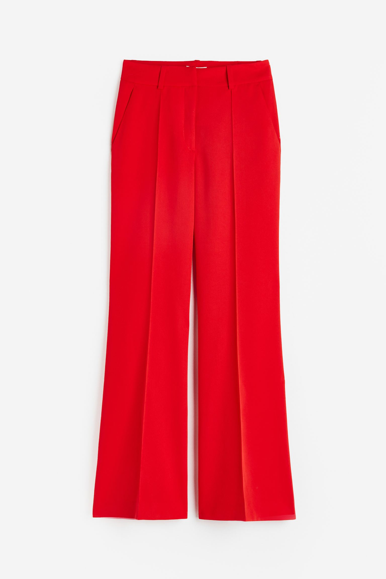 

Flared tailored trousers
