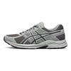 Asics נעלי ריצה גברים סניקרס אפור כהה T8D4Q-033 ריפוד ג'ל-קונטנד 4 בד עור סינתטי עמיד נעלי ריצה נמוכות