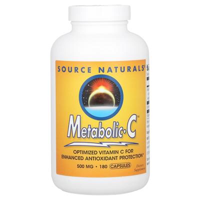 Metabolic C 500mg 180 Tablets