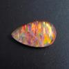 Certified Lab Created Boulder Opal 9.30 Ct Pear Fabulous Loose Gemstone