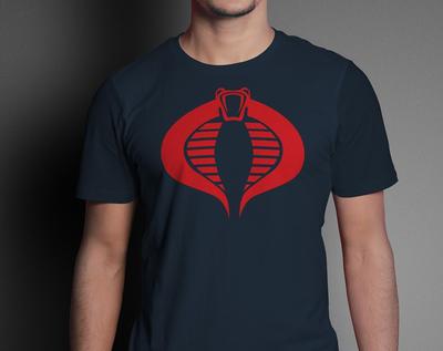 Tričko s logem Cobra Gi Joe - Unisex grafické tričko