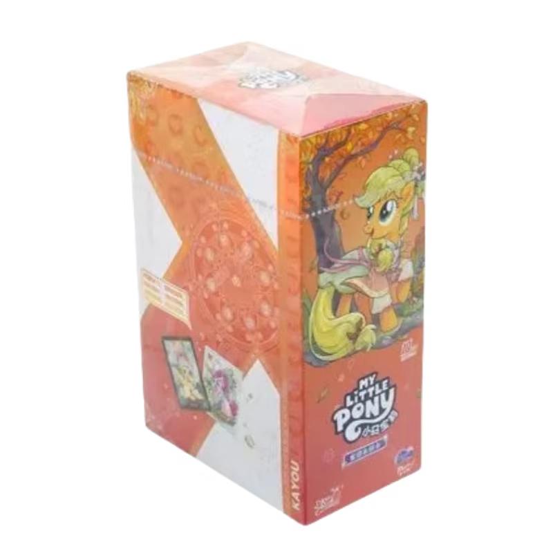 Kayou Genuine My Little Pony Card Friendship Forever Glorious Moon Pack Sparkling Colored Gemstones Anime Collectible Cards