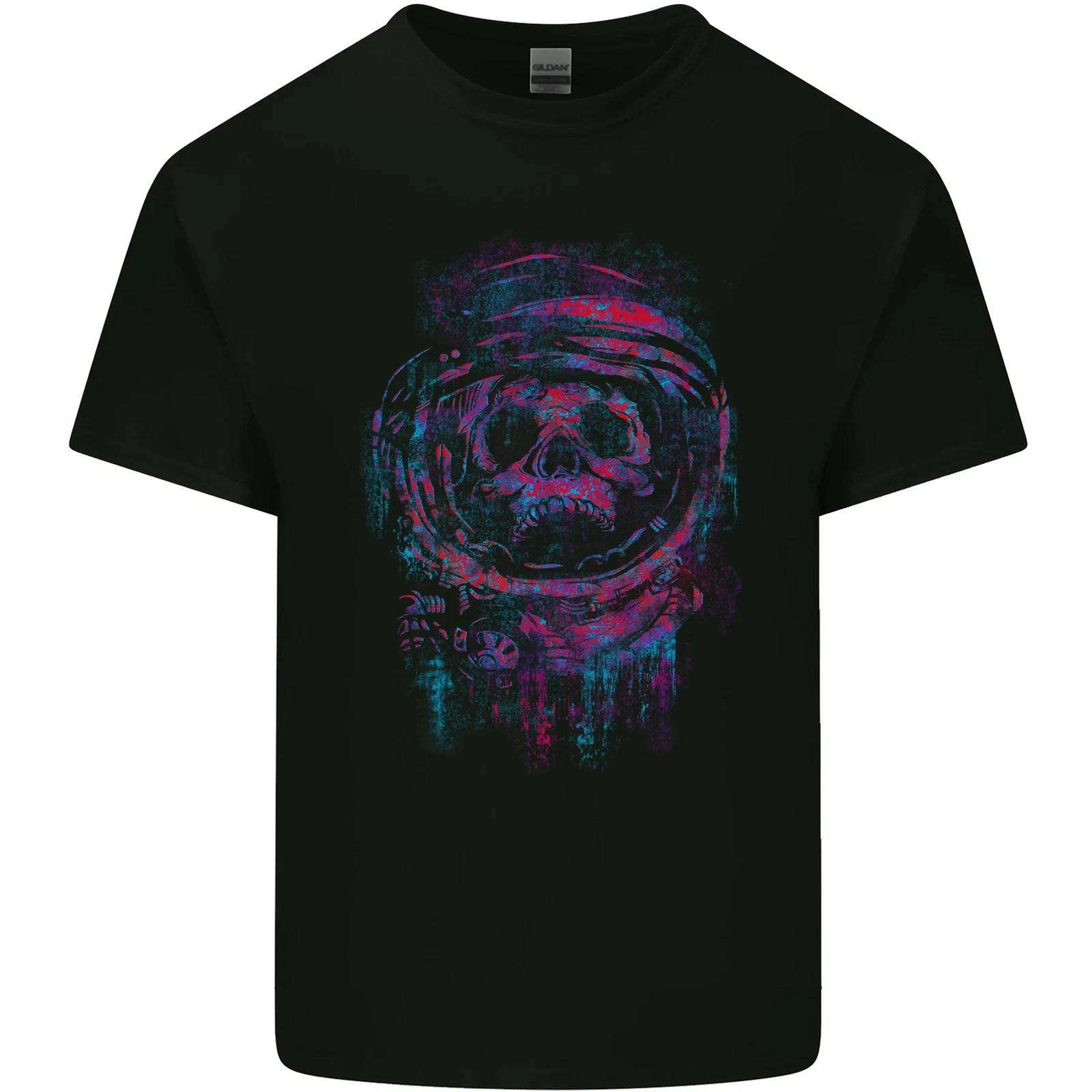 Astro Skull Astronaut Space Kids T-Shirt Childrens XL