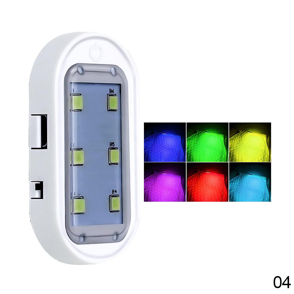 Wireless Leds Interior Light LED Lamp Magnetic Car Ceiling Lamp Reading Light Car Decorations Roof Magnet Interior Lighting