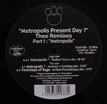 12inch Record FELIX DA HOUSECAT - Metropolis Present Day? Thee Remixe FEAR010 Radikal Fear 1995 UK Dance & Electronica Used