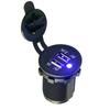 12V USB nabíječka do auta Zásuvka cigaretového zapalovače Zapalovač Motocykl USB nabíječka Auto zásuvka napájecí adaptér do auta