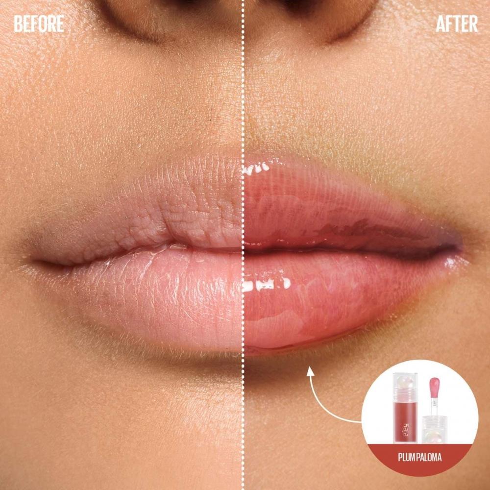 Kaja Juicy Glass Lip Oil 0.13 Oz   3.69 G Plum Paloma Red Plum