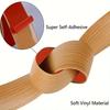 Wood Like Self Adhesive Floor Transition Strip Windproof Doorway Threshold  Door Bottom Sealing