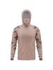 Fishing Hoodies Sun Anti-UV Mask Summer Scarf Long Sleeve T Shirt Fish Tops Breathable Hooded Angling Clothing