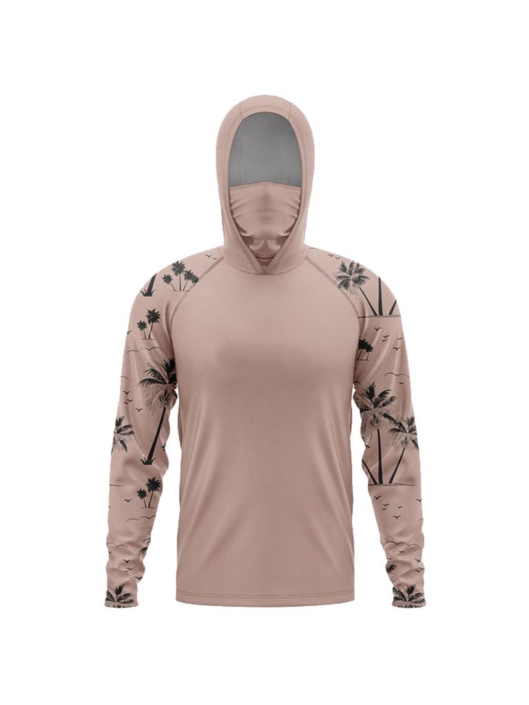 Fishing Hoodies Sun Anti-UV Mask Summer Scarf Long Sleeve T Shirt Fish Tops Breathable Hooded Angling Clothing