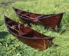 European Wooden Boat Model: Decorative Flower Boat Ornament for Landscaping and Water Tourism.
