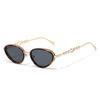 New personalized cat's eye fashion sunglasses, European and American ins trend street photography, sunscreen sunglasses for women