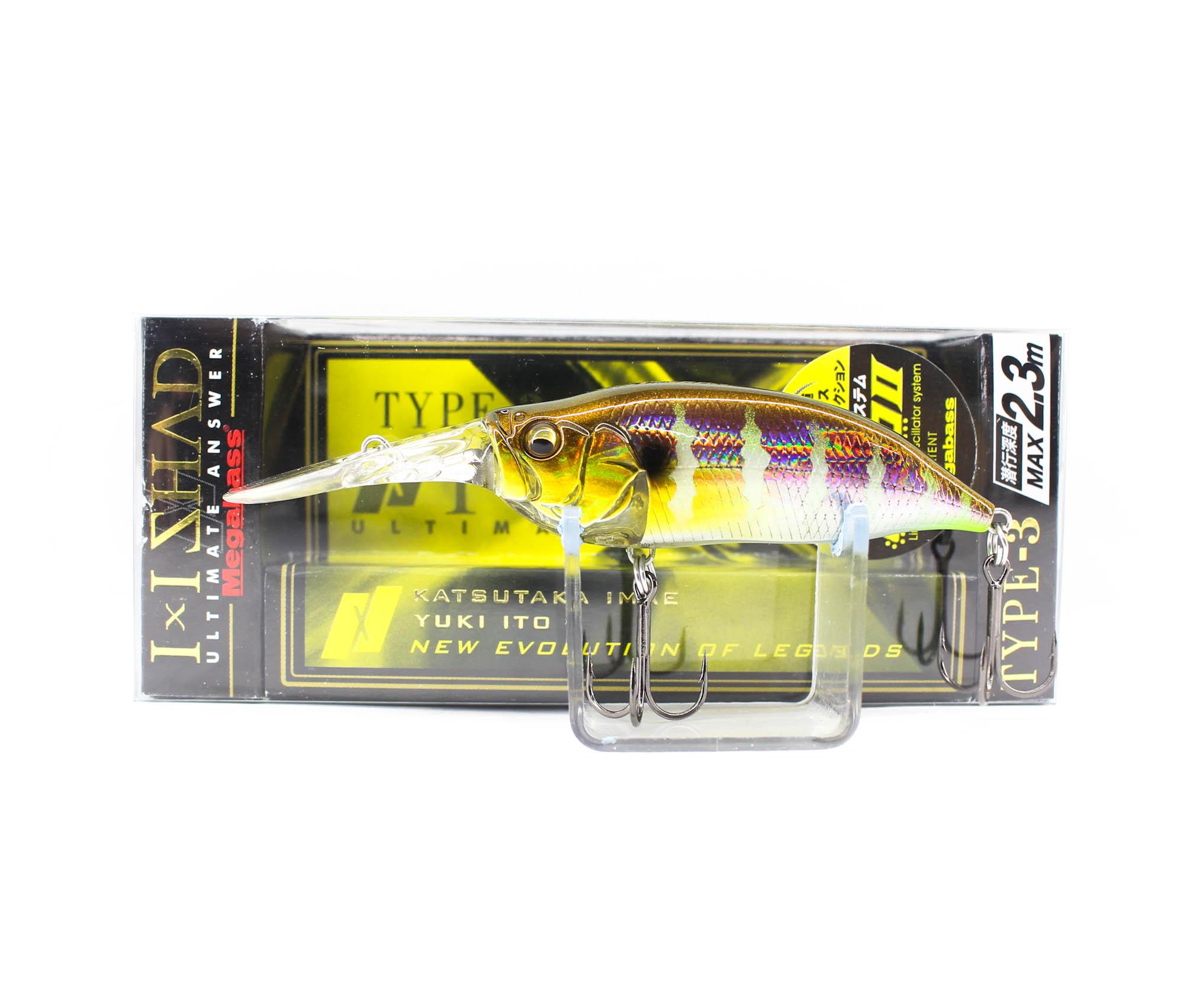 Megabass I X I Shad Type-3 2.3m 57 мм 1/4 унции Плавающий воблер GG Gill (1019)