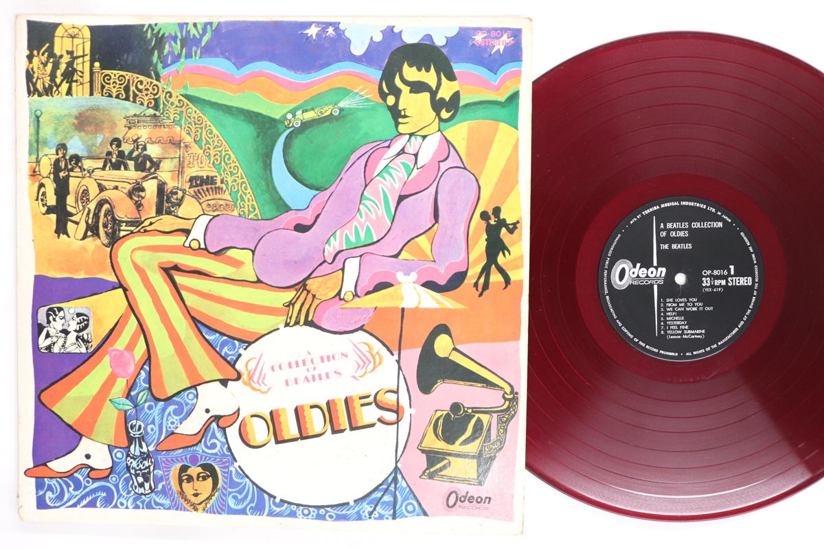 

LP Record BEATLES A Collection Of Beatles Oldies R OP8016 ODEON 1967 Japan Rock Used