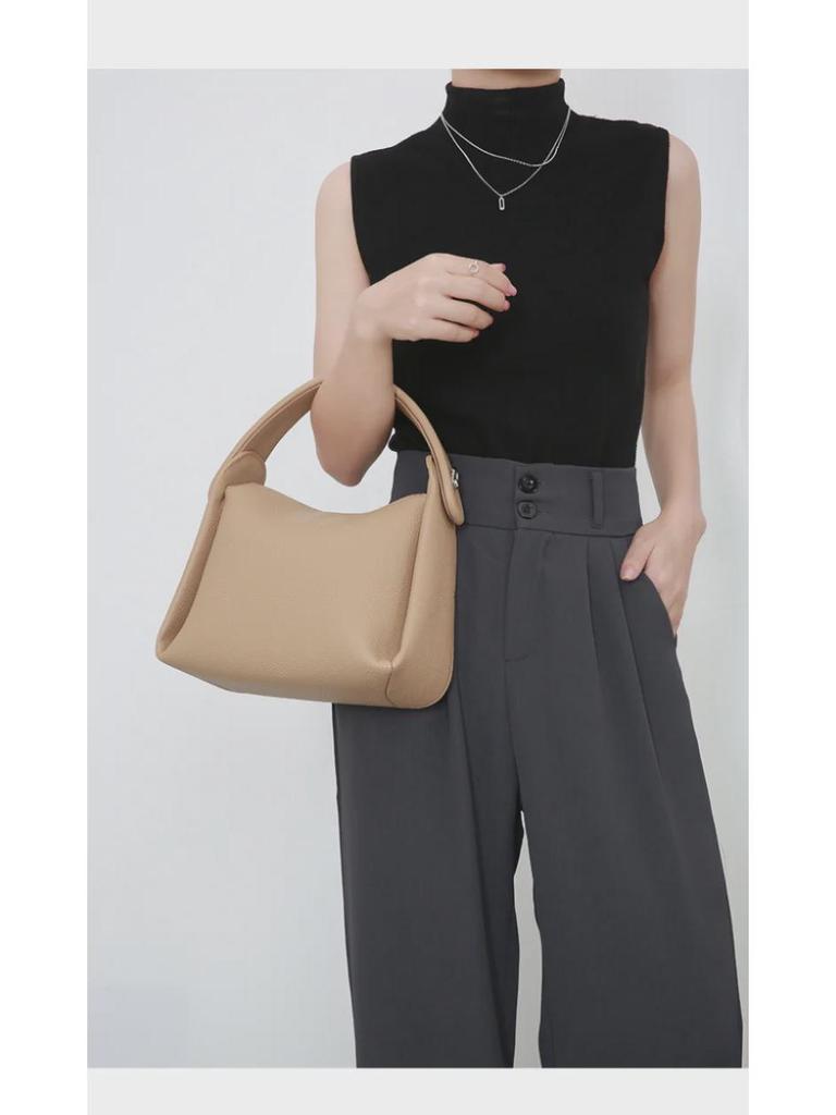Khaki Soft Cigarette Case Bag - Large Capacity, Summer-Ready, Commuter-Friendly, Handheld & Crossbody Women's Fashion.