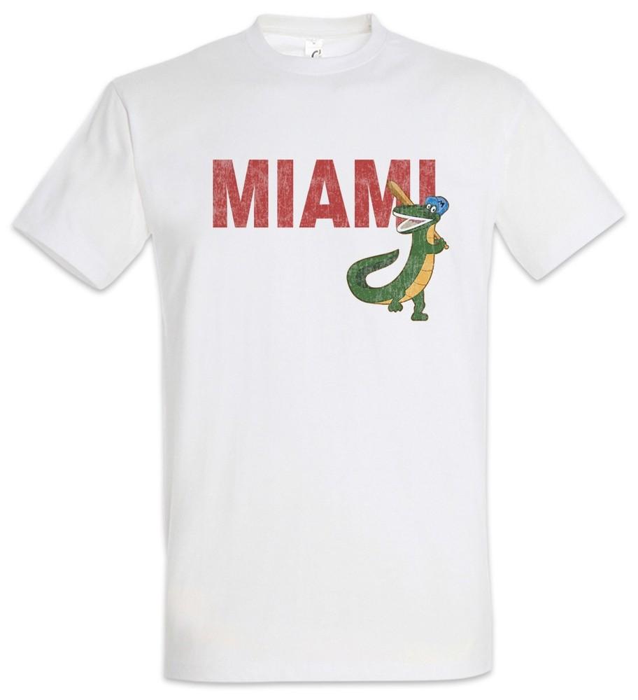 

Miami Gators Men s T-Shirt Back To The 80s Back To The Future Future Marty L