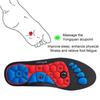 1 Pair Orthopedic Acupressure Insoles Pain Relief Lightweight Reflexology Massage Insoles Comfortable Foot Support