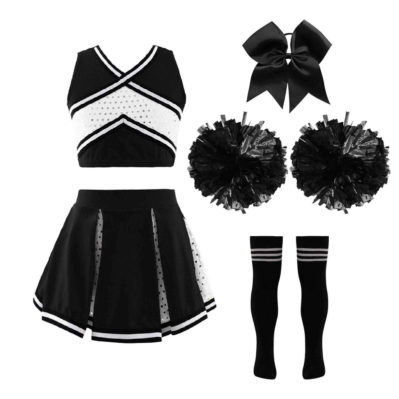 Meiteņu Cosplay Cheerleader kostīms Cheerleading formas
