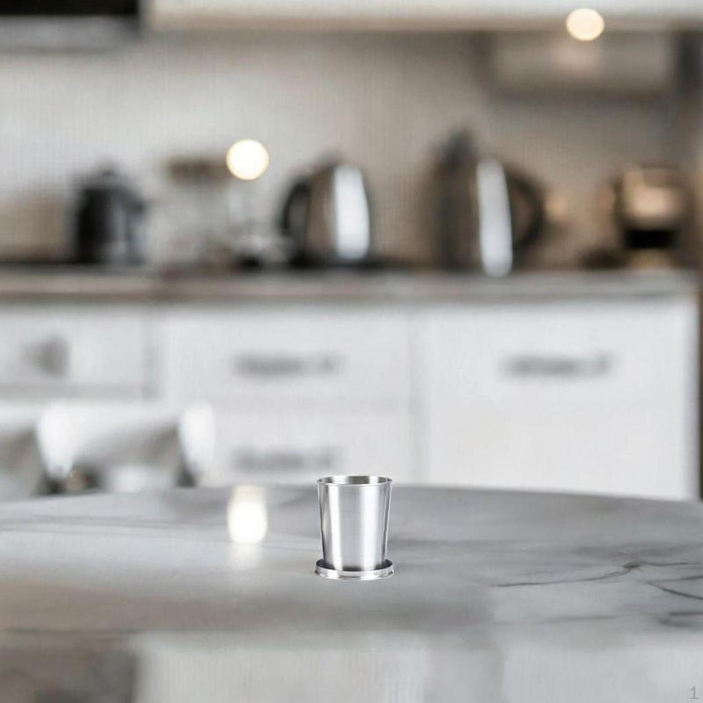 Collapsible Wine Glass Keychain Portable Drinkware for Outdoor Activities